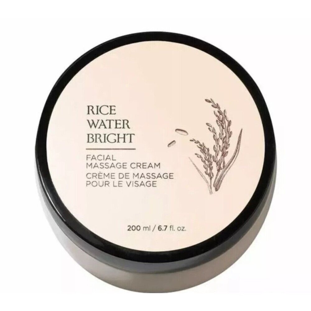 [The FACE Shop] Rice Water Bright Facial Massage Cream 200ml